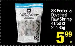 Super King Markets SK Peeled & Deveined Raw Shrimp offer