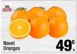 Super King Markets Navel Oranges offer