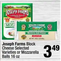 Super King Markets Joseph Farms Block Cheese offer
