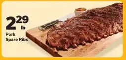 Save a Lot Pork Spare Ribs offer