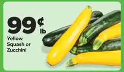 Save a Lot Yellow Squash or Zucchini offer
