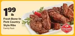 Save a Lot Fresh Bone-In Pork Country Style Ribs offer
