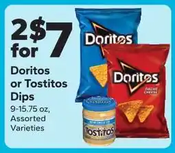 Save a Lot Doritos or Tostitos Dips offer