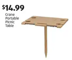 Aldi Crane Portable Picnic Table offer