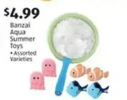 Aldi Banzai Aqua Summer Toys offer