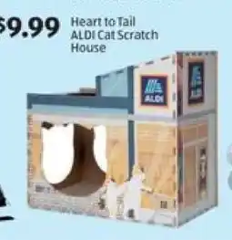 Aldi Heart to Tail ALDI Cat Scratch House offer