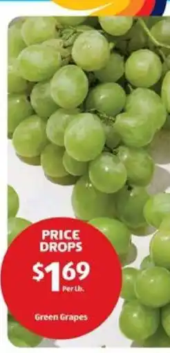 Aldi Green Grapes offer