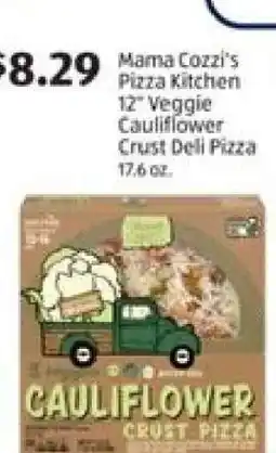 Aldi Mama Cozzi's Pizza Kitchen 12 Veggie Cauliflower Crust Deli Pizza offer