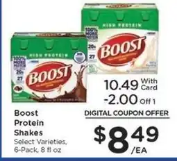 Kroger Boost Protein Shakes offer