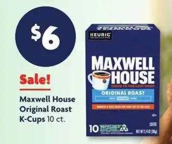 Maxwell House Original Roast K-Cups