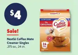 Family Dollar Nestlé Coffee Mate Creamer Singles offer