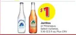 Food 4 Less Jarritos or Mineragua offer
