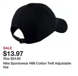Dick's Sporting Goods Nike Sportswear H86 Cotton Twill Adjustable Hat offer