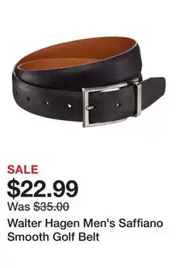 Dick's Sporting Goods Walter Hagen Men's Saffiano Smooth Golf Belt offer