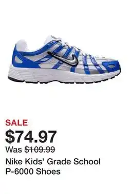 Dick's Sporting Goods Nike Kids' Grade School P-6000 Shoes offer