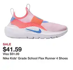 Dick's Sporting Goods Nike Kids' Grade School Flex Runner 4 Shoes offer