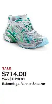 Nordstrom Balenciaga Runner Sneaker offer