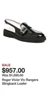 Nordstrom Roger Vivier Viv Rangers Slingback Loafer offer
