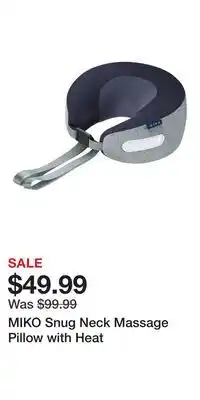 Nordstrom MIKO Snug Neck Massage Pillow with Heat offer
