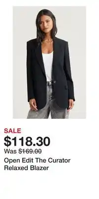 Nordstrom Open Edit The Curator Relaxed Blazer offer