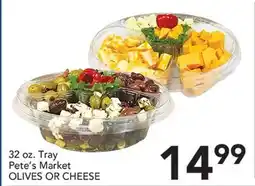 Pete's Fresh Market Pete's Market OLIVES OR CHEESE offer