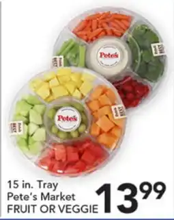 Pete's Fresh Market Pete's Market FRUIT OR VEGGIE offer