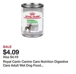 Petsmart Royal Canin Canine Care Nutrition Digestive Care Adult Wet Dog Food - 13.5 oz offer