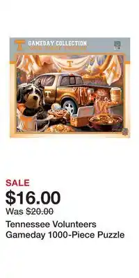 Kohl's Tennessee Volunteers Gameday 1000-Piece Puzzle offer