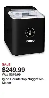 Kohl's Igloo Countertop Nugget Ice Maker offer