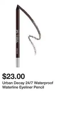 Kohl's Urban Decay 24/7 Waterproof Waterline Eyeliner Pencil offer