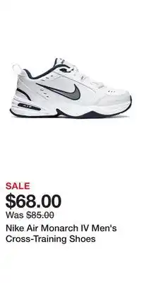 Kohl's Nike Air Monarch IV Men's Cross-Training Shoes offer