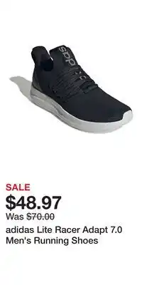 Kohl's adidas Lite Racer Adapt 7.0 Men's Running Shoes offer