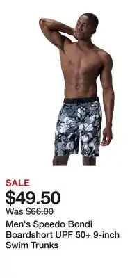 Kohl's Men's Speedo Bondi Boardshort UPF 50+ 9-inch Swim Trunks offer