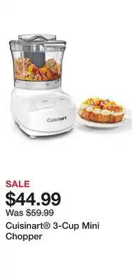 Kohl's Cuisinart 3-Cup Mini Chopper offer