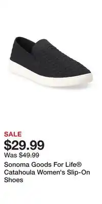 Kohl's Sonoma Goods For Life Catahoula Women's Slip-On Shoes offer