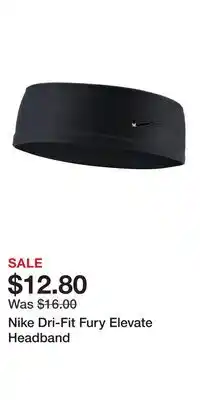 Kohl's Nike Dri-Fit Fury Elevate Headband offer