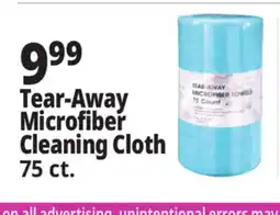 Ocean State Job Lot Tear-Away Microfiber Cleaning Cloth offer