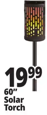 Ocean State Job Lot 60 Solar Torch offer