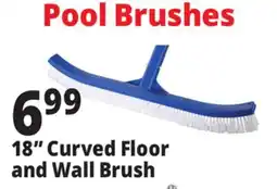 Ocean State Job Lot 18 Curved Floor and Wall Brush offer