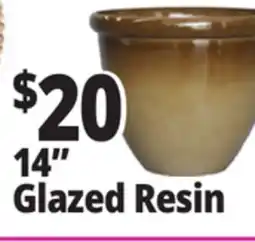 Ocean State Job Lot 14 Glazed Resin offer