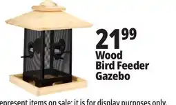 Ocean State Job Lot Wood Bird Feeder Gazebo offer
