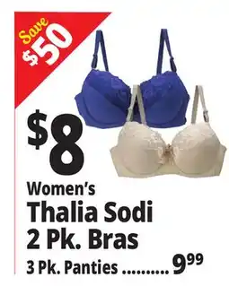 Ocean State Job Lot Women's Thalia Sodi 2 Pk. Bras offer