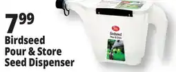 Ocean State Job Lot Birdseed Pour & Store Seed Dispenser offer