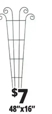 Ocean State Job Lot Panacea Planter Trellis offer