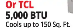 Ocean State Job Lot TCL 5,000 BTU offer