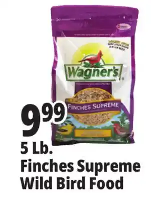 Ocean State Job Lot 5 Lb. Finches Supreme Wild Bird Food offer