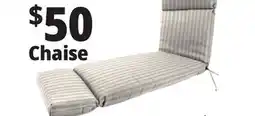 Ocean State Job Lot Chaise Cushion offer