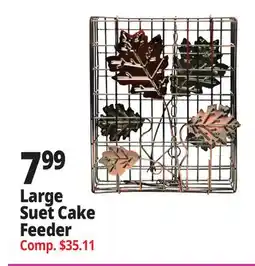 Ocean State Job Lot Large Suet Cake Feeder offer