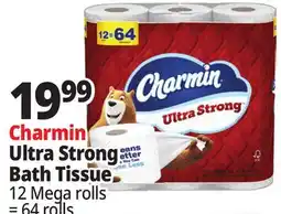 Ocean State Job Lot Charmin Ultra Strong Bath Tissue offer