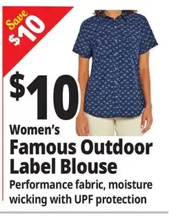 Ocean State Job Lot Women's Famous Outdoor Label Blouse offer